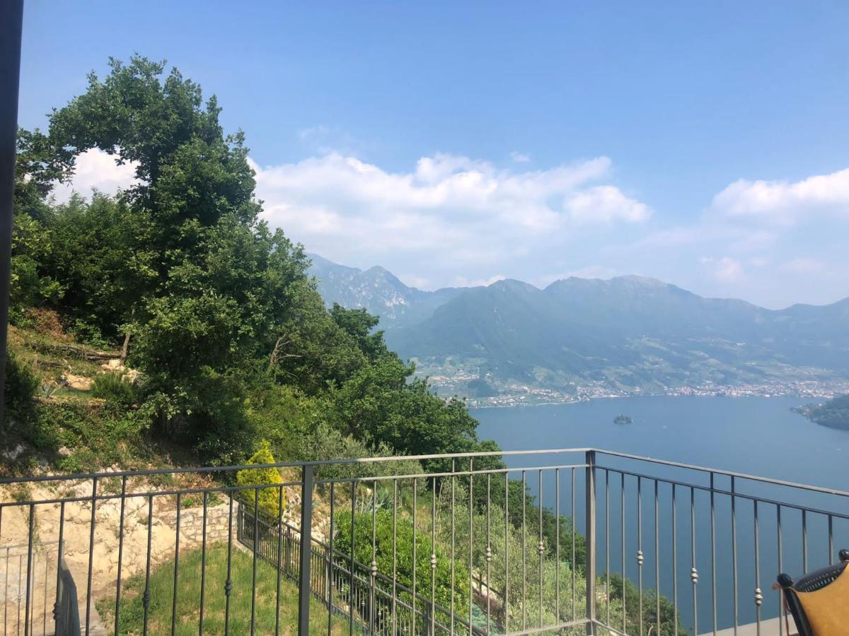 La Villetta In Residence Con Piscina E Vista Lago Parzanica Zewnętrze zdjęcie